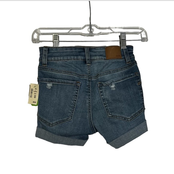 NWT Aeropostale Jorts High Rise Midi Seriously Stretch Size 000 - Picture 2 of 9